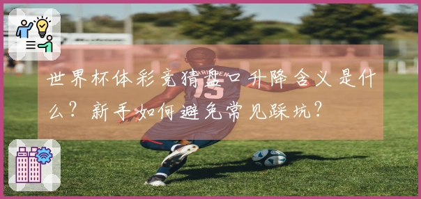 世界杯体彩竞猜盘口升降含义是什么？新手如何避免常见踩坑？