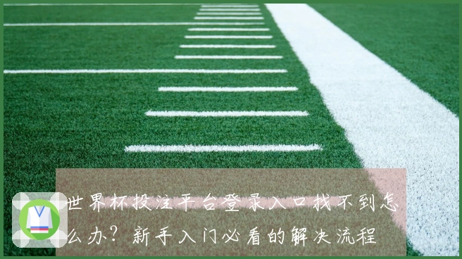世界杯投注平台登录入口找不到怎么办？新手入门必看的解决流程